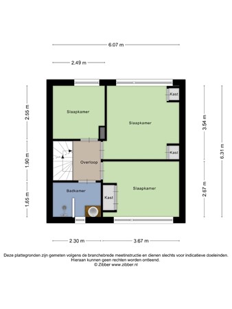 Emmalaan 17, 6669 AR Dodewaard - 1e verdieping.jpg