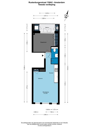 Rustenburgerstraat 136A2, 1073 GJ Amsterdam - 