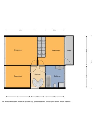 Floorplan - Keizersweg 23, 7441 BA Nijverdal