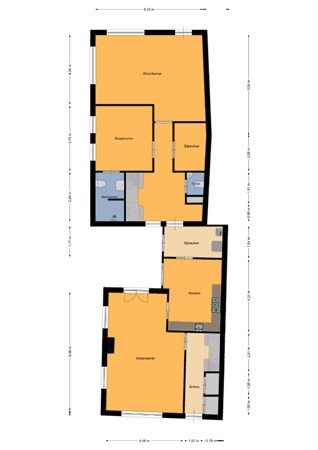 Floorplan - Ericaweg 33, 7441 BM Nijverdal