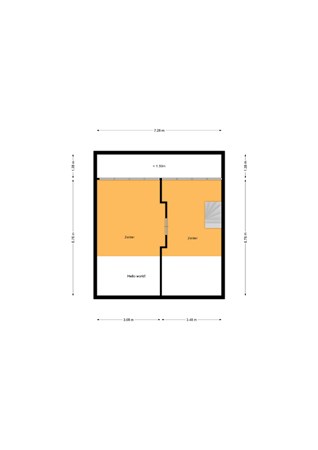 Floorplan - Ericaweg 33, 7441 BM Nijverdal