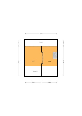 Floorplan - Ericaweg 33, 7441 BM Nijverdal