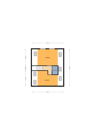 Floorplan - Eversbergweg 64, 7443 PE Nijverdal