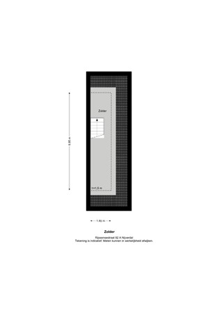 Floorplan - Rijssensestraat 82a, 7442 ML Nijverdal