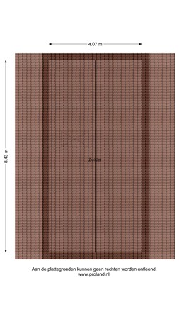 Floorplan - Korenweg 22, 7441 CR Nijverdal