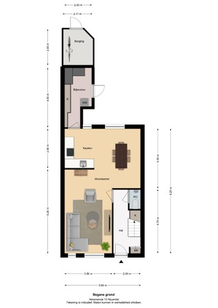 Floorplan - Akkerwinde 13, 7443 GZ Nijverdal