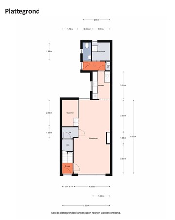 Floorplan - Fabrieksstraat 19, 7442 AG Nijverdal