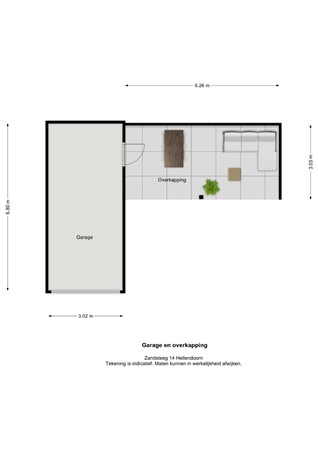 Floorplan - Zandsteeg 14, 7447 XW Hellendoorn