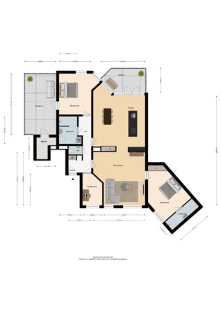 Floorplan - Spoelerstraat 45, 7442 AA Nijverdal