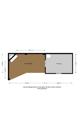 Floorplan - Bachlaan 91, 7442 JK Nijverdal