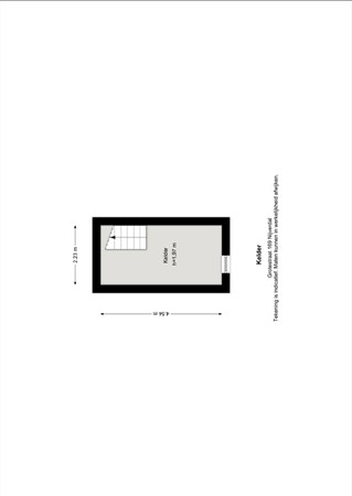 Floorplan - Grotestraat 169, 7441 GR Nijverdal