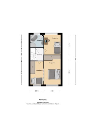 Floorplan - Weegbree 5, 7443 HA Nijverdal