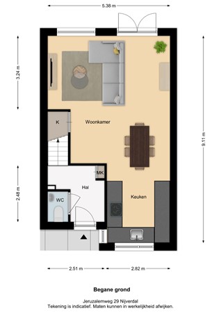 Floorplan - Jeruzalemweg 29, 7443 TG Nijverdal