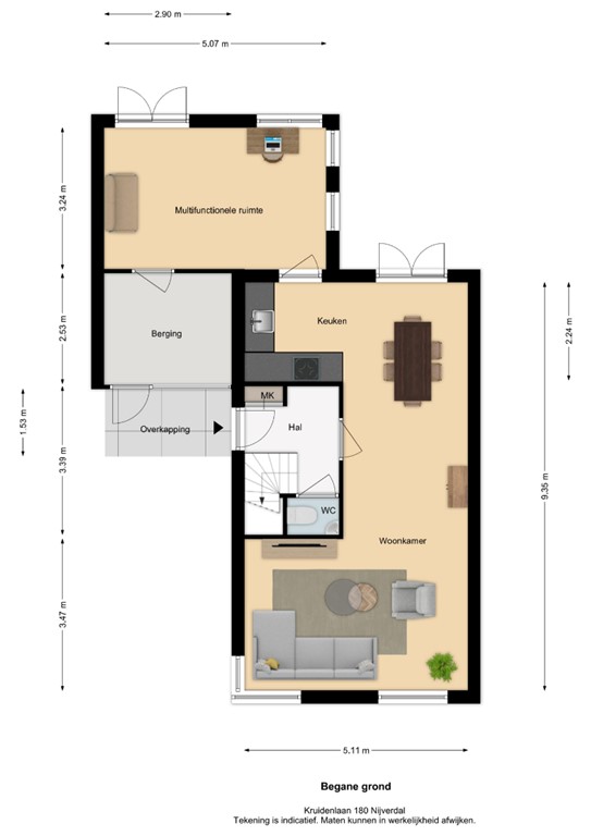 mediumsize floorplan