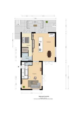 Floorplan - Bonteweg 5, 7441 GM Nijverdal