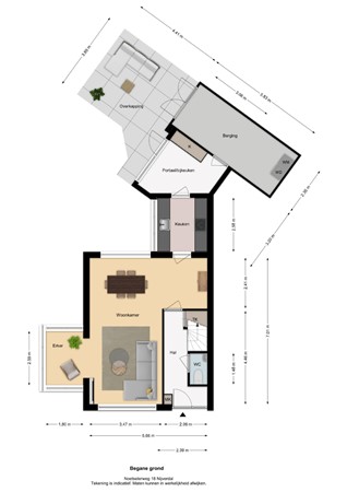 Floorplan - Noetselerweg 18, 7441 CC Nijverdal