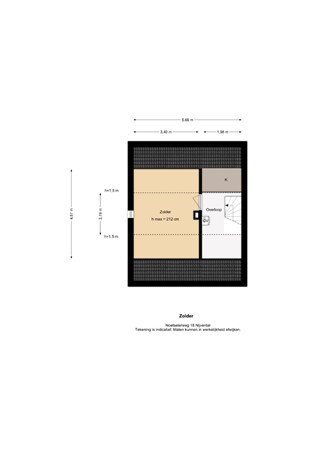 Floorplan - Noetselerweg 18, 7441 CC Nijverdal