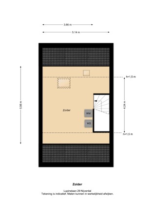 Floorplan - Lupinelaan 29, 7443 NH Nijverdal