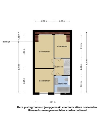 Floorplan - Kruidenlaan 15, 7443 GN Nijverdal