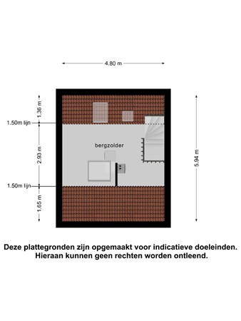 Floorplan - Kruidenlaan 15, 7443 GN Nijverdal