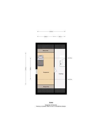 Floorplan - Morgenster 36, 7443 LA Nijverdal
