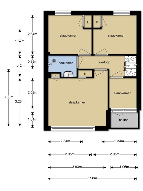 mediumsize floorplan