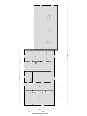 Floorplan - 's-Gravenstraat 40, 4567 AK Clinge