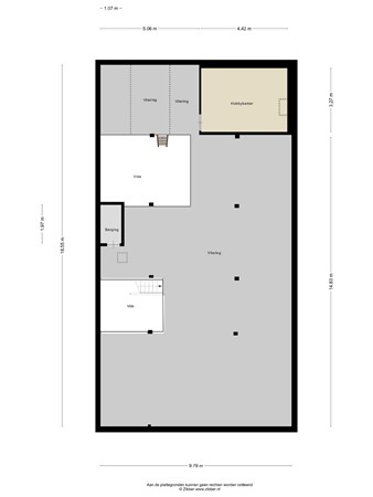Floorplan - 's-Gravenstraat 40, 4567 AK Clinge