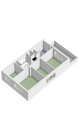 Floorplan - Absdaalseweg, 4561 GE Hulst
