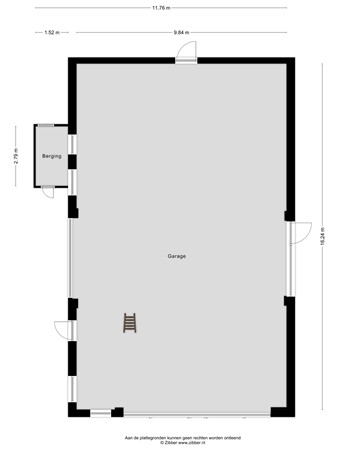 Floorplan - 's-Gravenstraat 15, 4567 AA Clinge