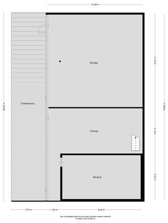 Floorplan - 's-Gravenstraat 15, 4567 AA Clinge