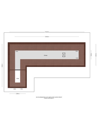 Plattegrond - Beukenlaan 4, 6956 CB Spankeren - 370641_2D_Zolder_Beukenlaan_4_Spankeren_06.jpg