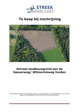 Brochure - Verkoopinformatie perceel landbouwgrond Gazoorweg Vorden.pdf - Gazoorweg, 7251 HP Vorden