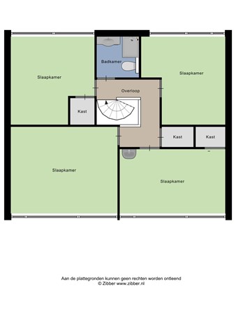 Plattegrond - Juliana van Stolberglaan 10, 6961 GD Eerbeek - 448043_2D_Eerste_Verdieping_Juliana_van_Stolberglaan_10_Eerbeek_02.jpg