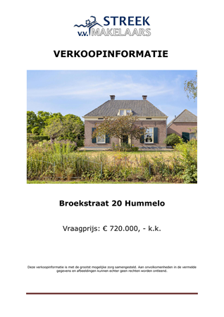 Brochure - verkoopbrochure Broekstraat 20 Hummelo.pdf - Broekstraat 20, 6999 DH Hummelo