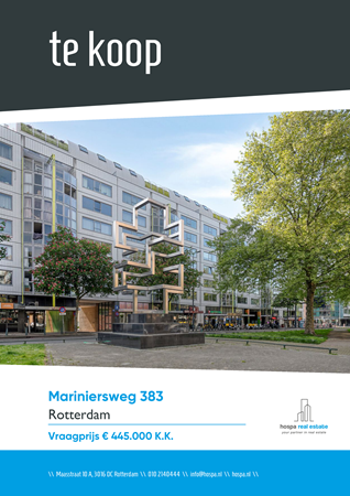 Brochure preview - Mariniersweg 383, 3011 NM ROTTERDAM (2)