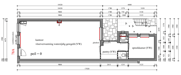 Lange Kerkstraat 78A, 3111 NR Schiedam - Plattegrond.png