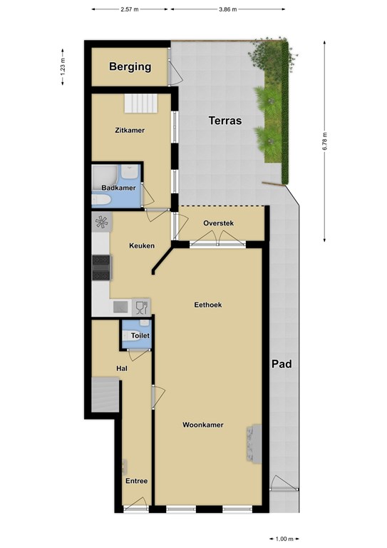 mediumsize floorplan