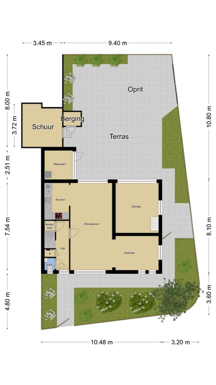 mediumsize floorplan