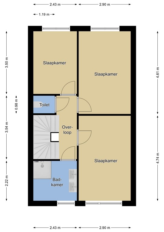 mediumsize floorplan