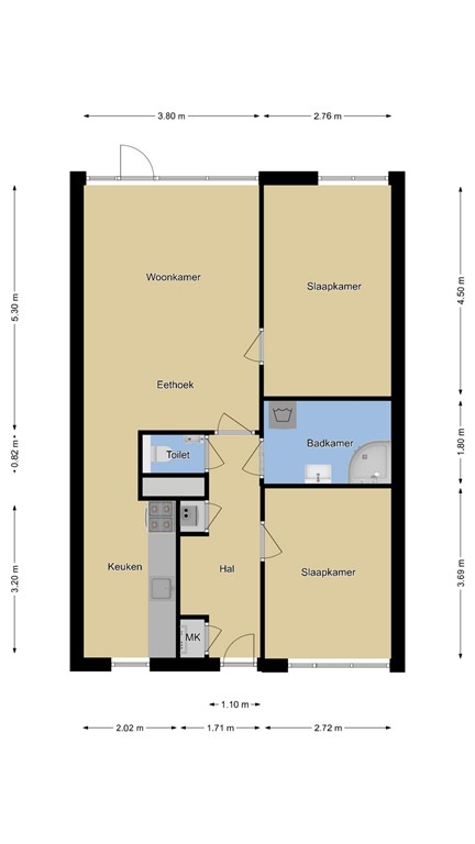 mediumsize floorplan
