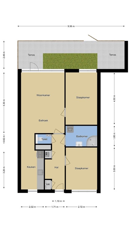 mediumsize floorplan