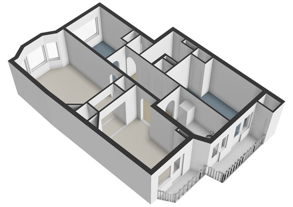 Vreeswijkstraat 94, 2546 CA Den Haag - Vreeswijkstraat 94 - Den Haag - Appartement - 3D  _2.jpg