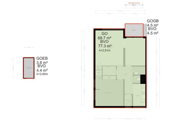 Heliotrooplaan 354T, 2555 MK Den Haag - Heliotrooplaan 354T - Den Haag - NEN plattegrond - 2D.jpg