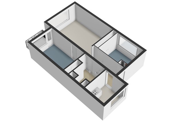 Edamstraat 167, 2547 VP Den Haag - Edamstraat 167 - Den Haag - Appartement - 3D  _2.jpg