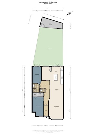 Abrikozenplein 13, 2564 PE Den Haag - Abrikozenplein 13 - Den Haag - Begane grond - 2D.jpg