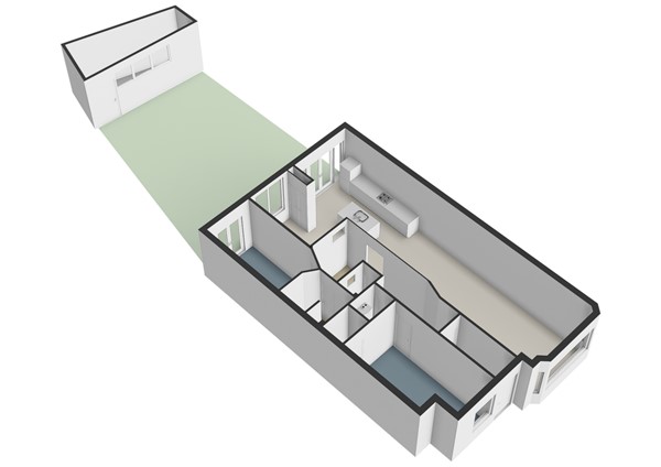 Abrikozenplein 13, 2564 PE Den Haag - Abrikozenplein 13 - Den Haag - Begane grond - 3D  _2.jpg