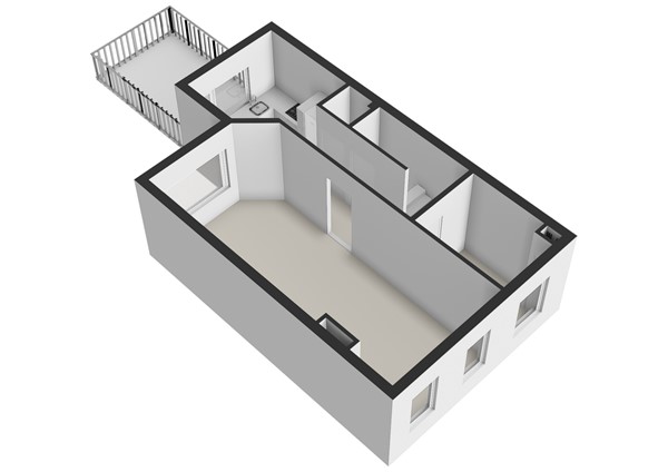 Van Egmondstraat 101, 2581 XK Den Haag - Van Egmondstraat 101 - Den Haag - 1e_verdieping - 3D  _3.jpg