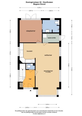 Koninginnelaan 32, 3781 GL Voorthuizen - Plattegrond 1e verdieping.jpg