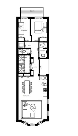 Floorplan - Rozengracht 142-3, 1016 NJ Amsterdam